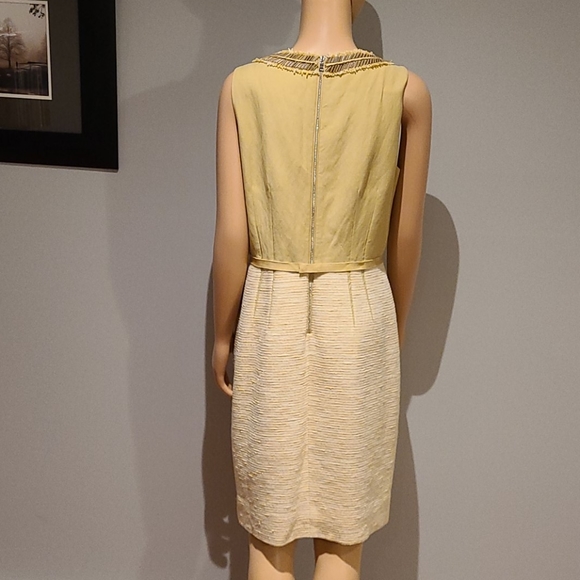 Elie Tahari textured sheath dress size 10 - Picture 6 of 8